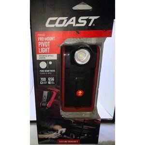 Coast PM300 Pro Mount Pivot Light 700 Lumen Flood Spot Beam Magnet Weatherproof